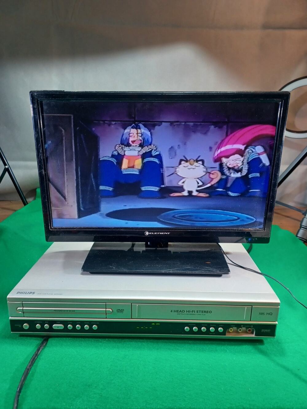 Philips DVP3340V DVD Vcr Combo Player Tested And Working No Remote